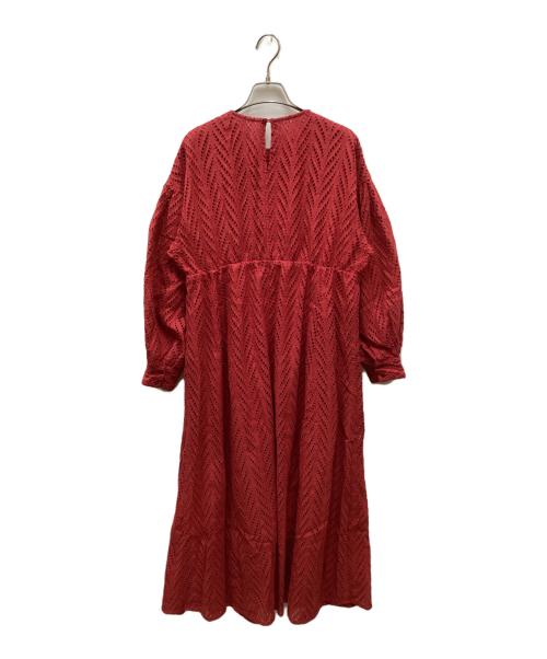 freada（フリーダ）Freada (フリーダ) インドシフリワンピース レッド サイズ:freeの古着・服飾アイテム