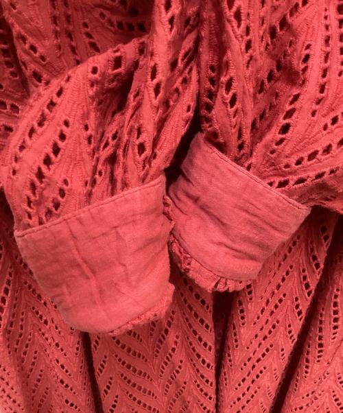 freada（フリーダ）Freada (フリーダ) インドシフリワンピース レッド サイズ:freeの古着・服飾アイテム