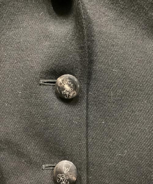 RALPH LAUREN（ラルフローレン）RALPH LAUREN (ラルフローレン) ベロアカラーウールジャケット ネイビー サイズ:4の古着・服飾アイテム