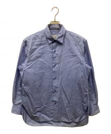 JOHN SMEDLEY（ジョンスメドレー）の古着「レギュラーカラーシャツ」｜ブルー