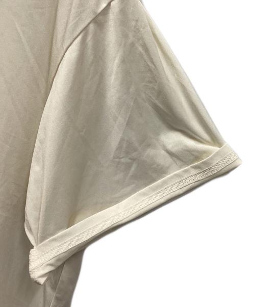 MM6 Maison Margiela（エムエムシックスメゾンマルジェラ）MM6 Maison Margiela (エムエムシックスメゾンマルジェラ) フロントスラッシュオーバーカットソー アイボリー サイズ:Sの古着・服飾アイテム