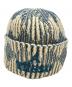 ATiiSSU (アティッシュ) DIa Beanie / ニットキャップ アイボリー×ブルー：9000円
