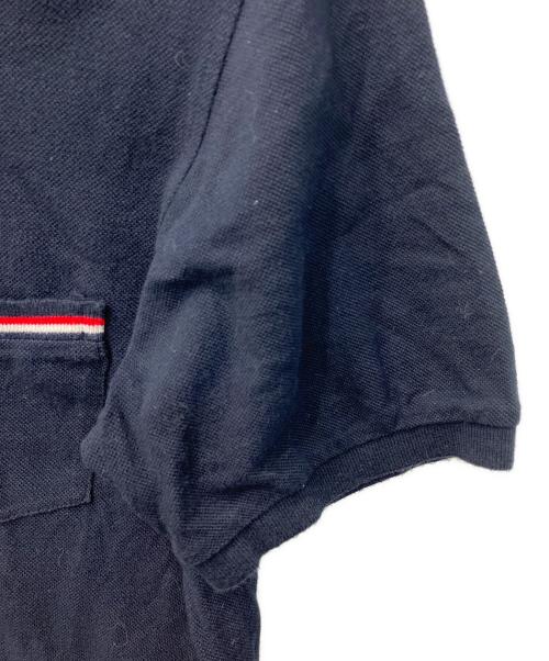 Thom Browne（トムブラウン）Thom Browne (トムブラウン) ポロシャツ ネイビー サイズ:Lの古着・服飾アイテム