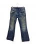 DIESEL（ディーゼル）の古着「X-ROTUCK デニムパンツ」｜インディゴ