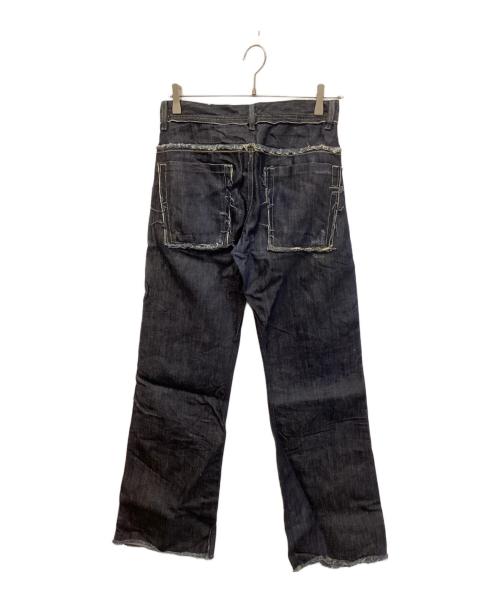 DIESEL（ディーゼル）DIESEL (ディーゼル) RAVIX カットオフデザインデニムパンツ インディゴ サイズ:W29の古着・服飾アイテム