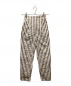 RHC Ron Hermanアールエイチシー ロンハーマン）の古着「コットンストライプイージーパンツ」｜ベージュ