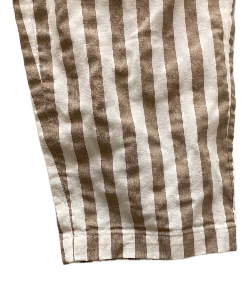 RHC Ron Herman（アールエイチシー ロンハーマン）RHC Ron Herman (アールエイチシー ロンハーマン) コットンストライプイージーパンツ ベージュ サイズ:XSの古着・服飾アイテム