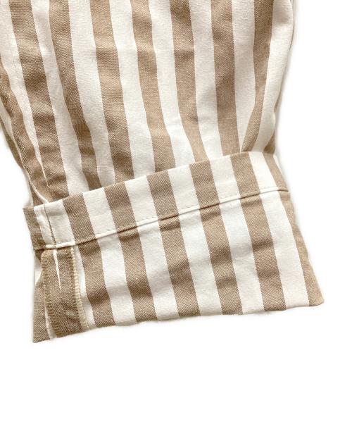 RHC Ron Herman（アールエイチシー ロンハーマン）RHC Ron Herman (アールエイチシー ロンハーマン) コットンストライプイージーパンツ ベージュ サイズ:XSの古着・服飾アイテム