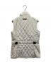 LAUREN RALPH LAUREN (ローレンラルフローレン) カレッジキルティングベスト ホワイト サイズ:XS：6000円