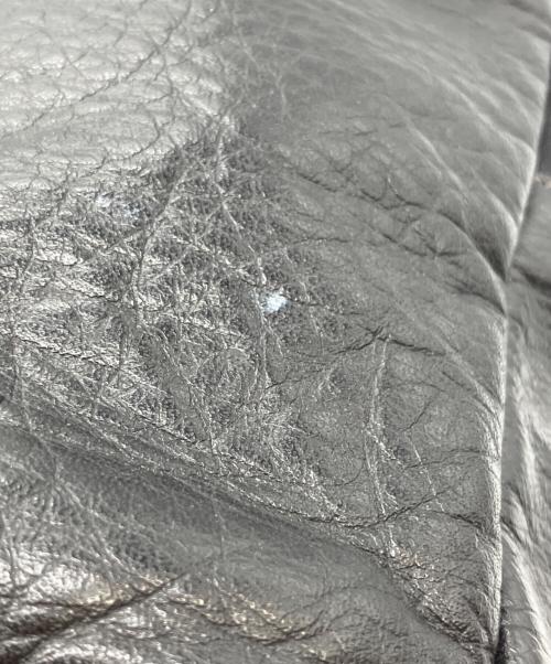 Samsonite（サムソナイト）Samsonite (サムソナイト) レザーコンビボディーバッグ ブラックの古着・服飾アイテム