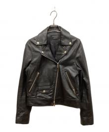UNITED TOKYO（ユナイテッドトーキョー）の古着「シープレザーダブルライダースジャケット」｜ブラック