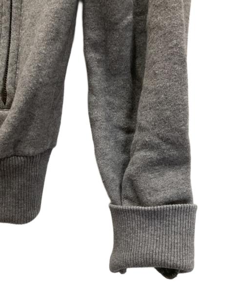 DOLCE & GABBANA（ドルチェ＆ガッバーナ）DOLCE & GABBANA (ドルチェ＆ガッバーナ) ロゴプレートジップパーカー グレー サイズ:50の古着・服飾アイテム