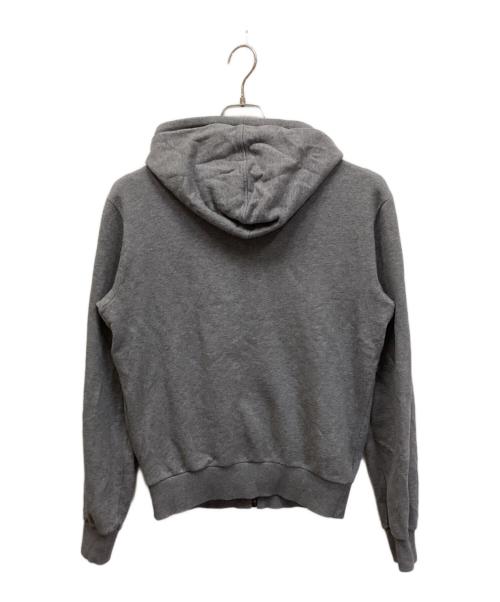 DOLCE & GABBANA（ドルチェ＆ガッバーナ）DOLCE & GABBANA (ドルチェ＆ガッバーナ) ロゴプレートジップパーカー グレー サイズ:50の古着・服飾アイテム