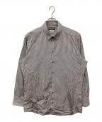 DOLCE & GABBANAドルチェ＆ガッバーナ）の古着「ストライプシャツ」｜ホワイト×ブラック