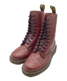 Dr.Martens（ドクターマーチン）の古着「10ホールブーツ」｜ブラウン