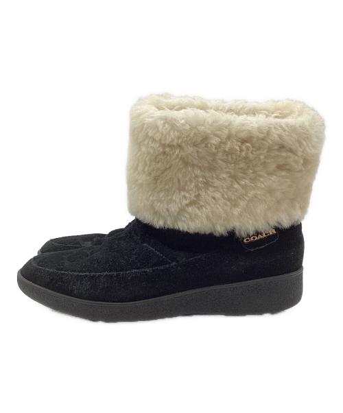 COACH（コーチ）COACH (コーチ) tuesday boots ブラック サイズ:８Bの古着・服飾アイテム