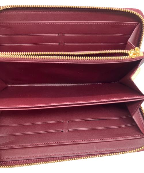 LOUIS VUITTON（ルイ ヴィトン）LOUIS VUITTON (ルイ ヴィトン) モノグラム・ヴェルニ ジッピー・ウォレット ボルドーの古着・服飾アイテム