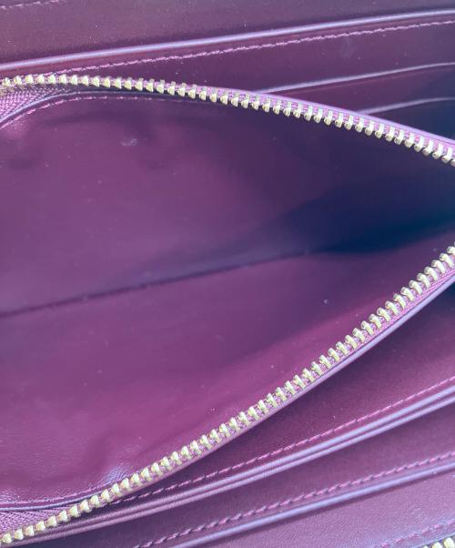 LOUIS VUITTON（ルイ ヴィトン）LOUIS VUITTON (ルイ ヴィトン) モノグラム・ヴェルニ ジッピー・ウォレット ボルドーの古着・服飾アイテム