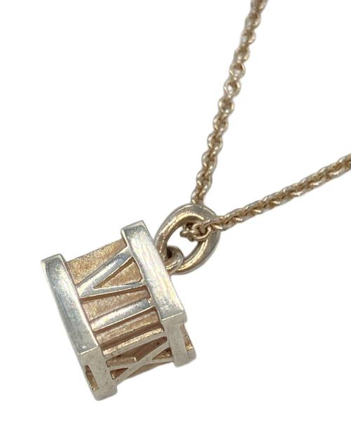 TIFFANY & Co.（ティファニー アンド コー）Tiffany & Co. (ティファニー アンド コー) アトラスキューブネックレス シルバーの古着・服飾アイテム