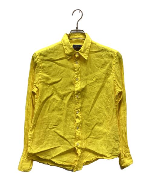 POLO RALPH LAUREN（ポロ・ラルフローレン）POLO RALPH LAUREN (ポロ・ラルフローレン) リネンシャツ イエロー サイズ:Sの古着・服飾アイテム