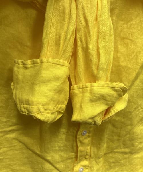 POLO RALPH LAUREN（ポロ・ラルフローレン）POLO RALPH LAUREN (ポロ・ラルフローレン) リネンシャツ イエロー サイズ:Sの古着・服飾アイテム