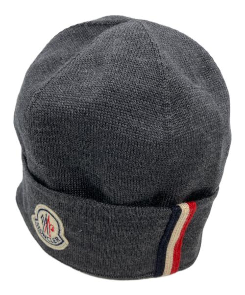MONCLER（モンクレール）MONCLER (モンクレール) ニット帽 グレーの古着・服飾アイテム