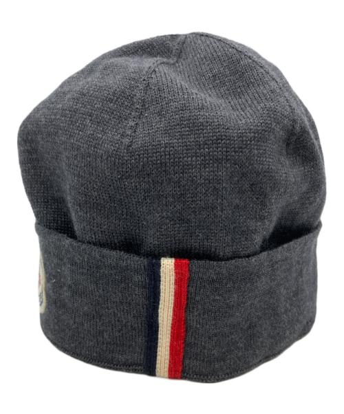 MONCLER（モンクレール）MONCLER (モンクレール) ニット帽 グレーの古着・服飾アイテム