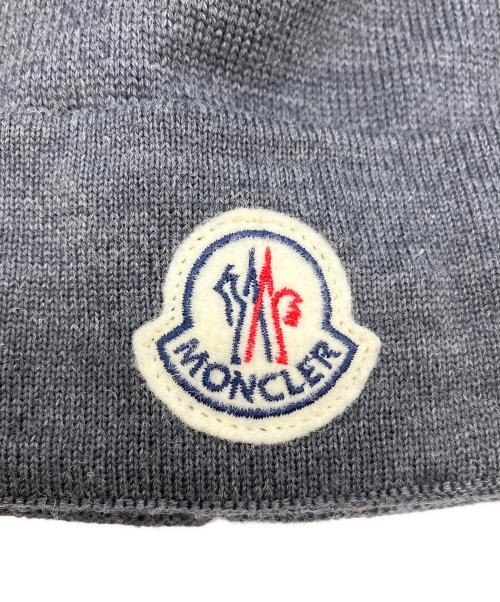 MONCLER（モンクレール）MONCLER (モンクレール) ニット帽 グレーの古着・服飾アイテム