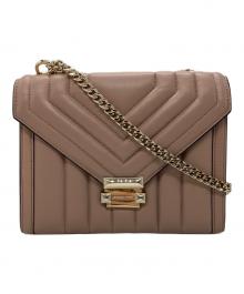 MICHAEL KORS（マイケル・コース）の古着「キルテッド2WAYバッグ」｜ライトピンク