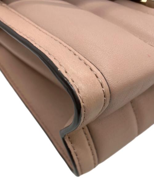 MICHAEL KORS（マイケル・コース）MICHAEL KORS (マイケル・コース) キルテッド2WAYバッグ ライトピンクの古着・服飾アイテム