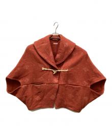 KAPITAL（キャピタル）の古着「ショールカラートグルポンチョ」｜ブラウン