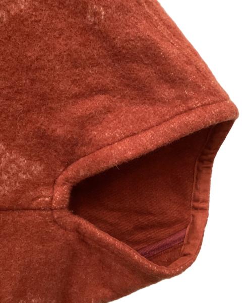 KAPITAL（キャピタル）KAPITAL (キャピタル) ショールカラートグルポンチョ ブラウン サイズ:1の古着・服飾アイテム