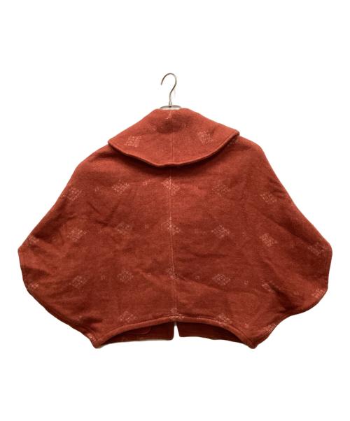 KAPITAL（キャピタル）KAPITAL (キャピタル) ショールカラートグルポンチョ ブラウン サイズ:1の古着・服飾アイテム