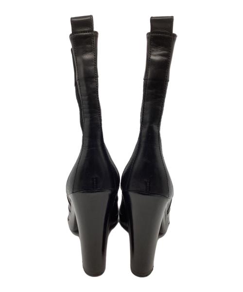BALENCIAGA（バレンシアガ）BALENCIAGA (バレンシアガ) サイドゴアロングブーツ ブラック サイズ:37　1/2の古着・服飾アイテム