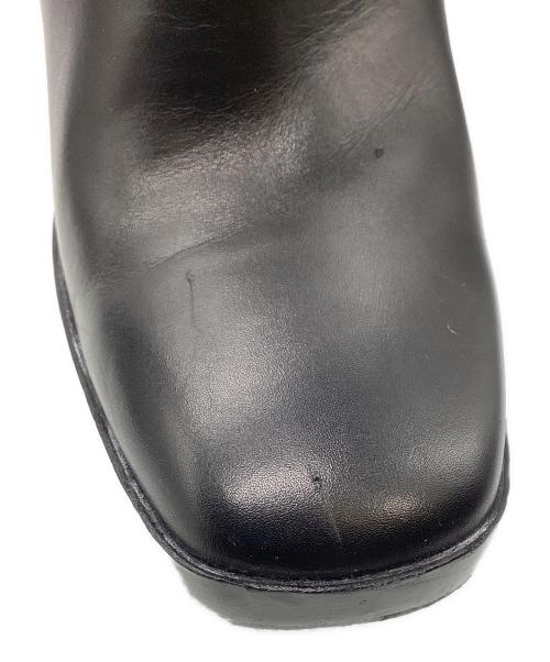 BALENCIAGA（バレンシアガ）BALENCIAGA (バレンシアガ) サイドゴアロングブーツ ブラック サイズ:37　1/2の古着・服飾アイテム