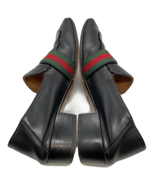 GUCCI（グッチ）GUCCI (グッチ) GGマーモントシューズ ブラック サイズ:37の古着・服飾アイテム