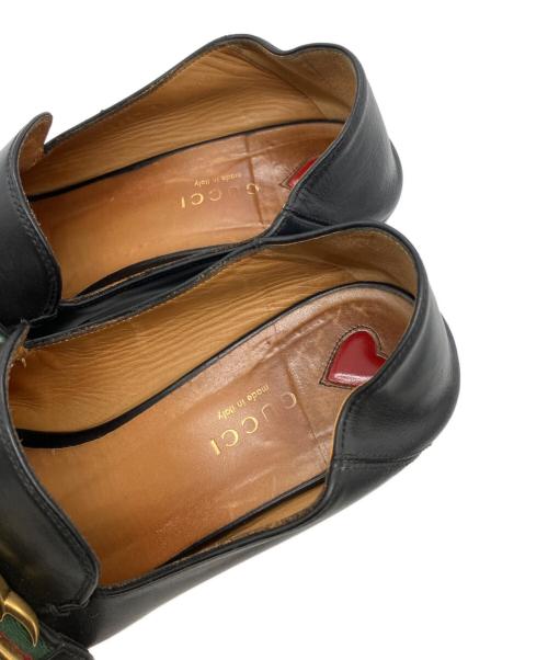 GUCCI（グッチ）GUCCI (グッチ) GGマーモントシューズ ブラック サイズ:37の古着・服飾アイテム