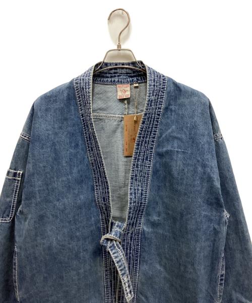 TRUE RELIGION（トゥルー レリジョン）TRUE RELIGION (トゥルー レリジョン) BIG-T DENIM KAKASHI JACKET(ビッグティーデニムカカシジャケット) インディゴ サイズ:FREEの古着・服飾アイテム