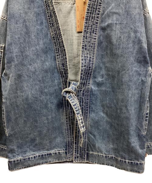 TRUE RELIGION（トゥルー レリジョン）TRUE RELIGION (トゥルー レリジョン) BIG-T DENIM KAKASHI JACKET(ビッグティーデニムカカシジャケット) インディゴ サイズ:FREEの古着・服飾アイテム