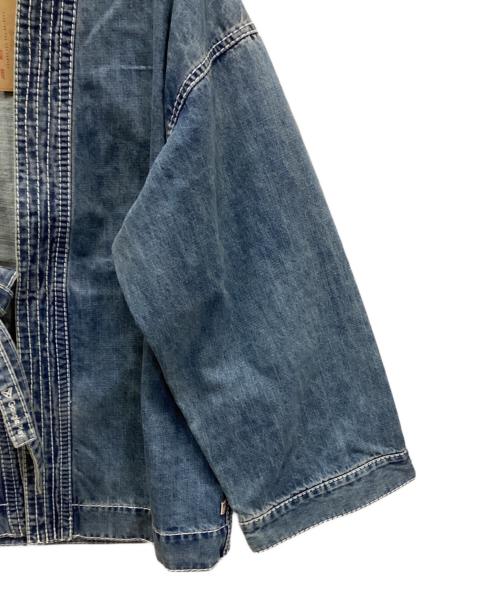 TRUE RELIGION（トゥルー レリジョン）TRUE RELIGION (トゥルー レリジョン) BIG-T DENIM KAKASHI JACKET(ビッグティーデニムカカシジャケット) インディゴ サイズ:FREEの古着・服飾アイテム