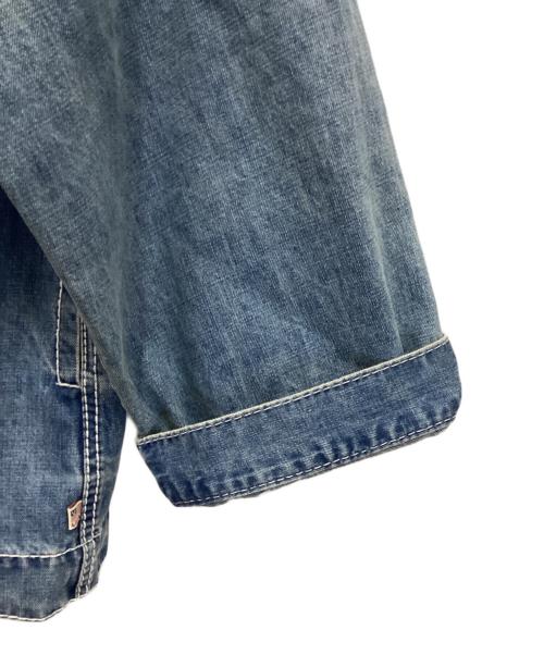 TRUE RELIGION（トゥルー レリジョン）TRUE RELIGION (トゥルー レリジョン) BIG-T DENIM KAKASHI JACKET(ビッグティーデニムカカシジャケット) インディゴ サイズ:FREEの古着・服飾アイテム