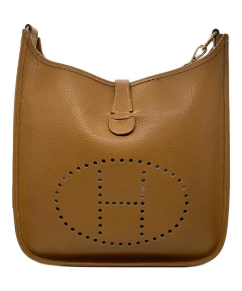 HERMES（エルメス）HERMES (エルメス) エヴリンⅠショルダーバッグ ブラウンの古着・服飾アイテム