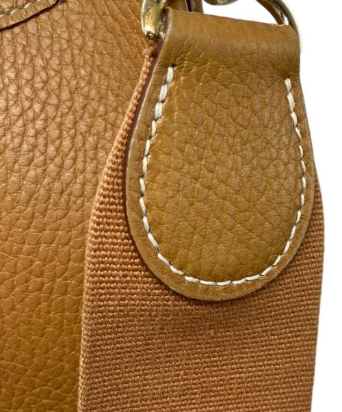 HERMES（エルメス）HERMES (エルメス) エヴリンⅠショルダーバッグ ブラウンの古着・服飾アイテム