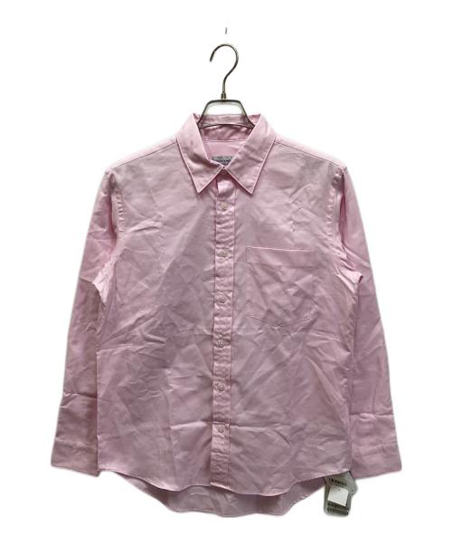JOHN SMEDLEY（ジョンスメドレー）JOHN SMEDLEY (ジョンスメドレー) MICRO OXFORD CONCEAL BD SHIRT/ミクロオックスフォードカンスィールビーディーシャツ ピンク サイズ:Sの古着・服飾アイテム