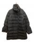 MONCLER（モンクレール）の古着「LOBELIA/ロベリア ダウンコート」｜ブラック
