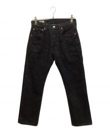 LEVI'S PReMIUM（リーバイス プレミアム）の古着「501セルビッチデニムパンツ」｜ブラック