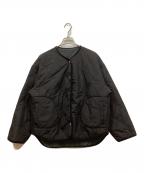 BEAUTY&YOUTHビューティーアンドユース）の古着「キルティングジャケット」｜ブラック