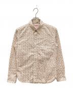 JELADOジェラード）の古着「総柄シャツ」｜レッド×ホワイト