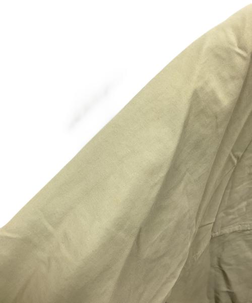YAECA（ヤエカ）YAECA (ヤエカ) 60/40クロス フードシャツ カーキ サイズ:Sの古着・服飾アイテム