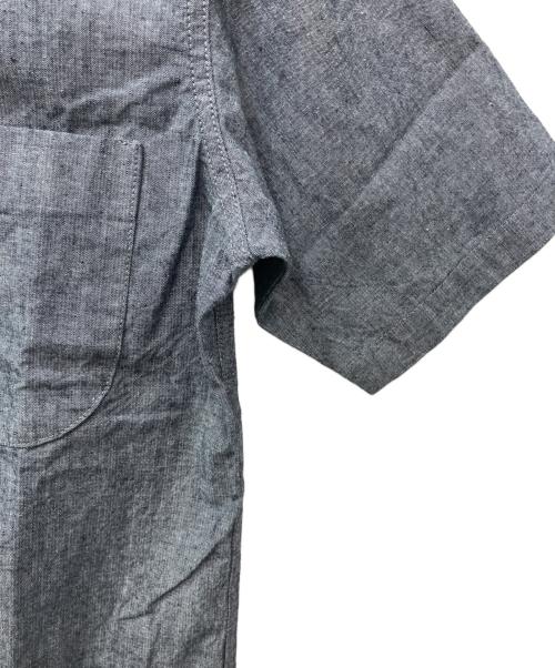Triborough（トライボロー）Triborough (トライボロー) オープンカラーシャツ グレー サイズ:14の古着・服飾アイテム